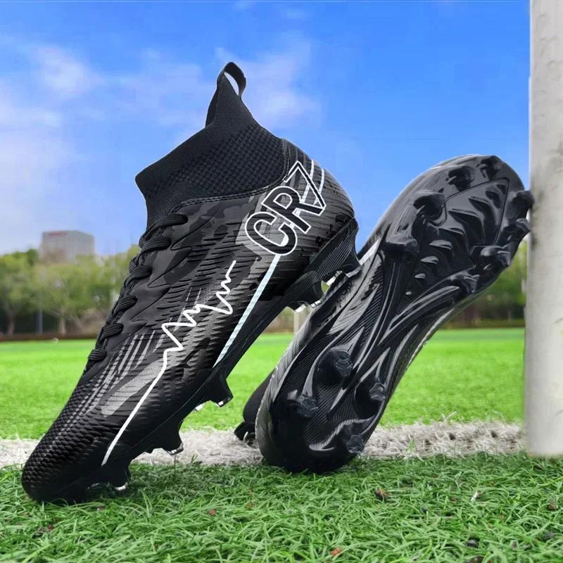 Neue Herren Fußballschuhe Match Fußballstiefel Atmungsaktive Sneaker Hallen-Stollen Ultraleicht Lange Stollen Training Dropshipping