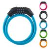 BLOOPIC Bicycle Key Wire Lock 4 Digit Dial Saddle Lock