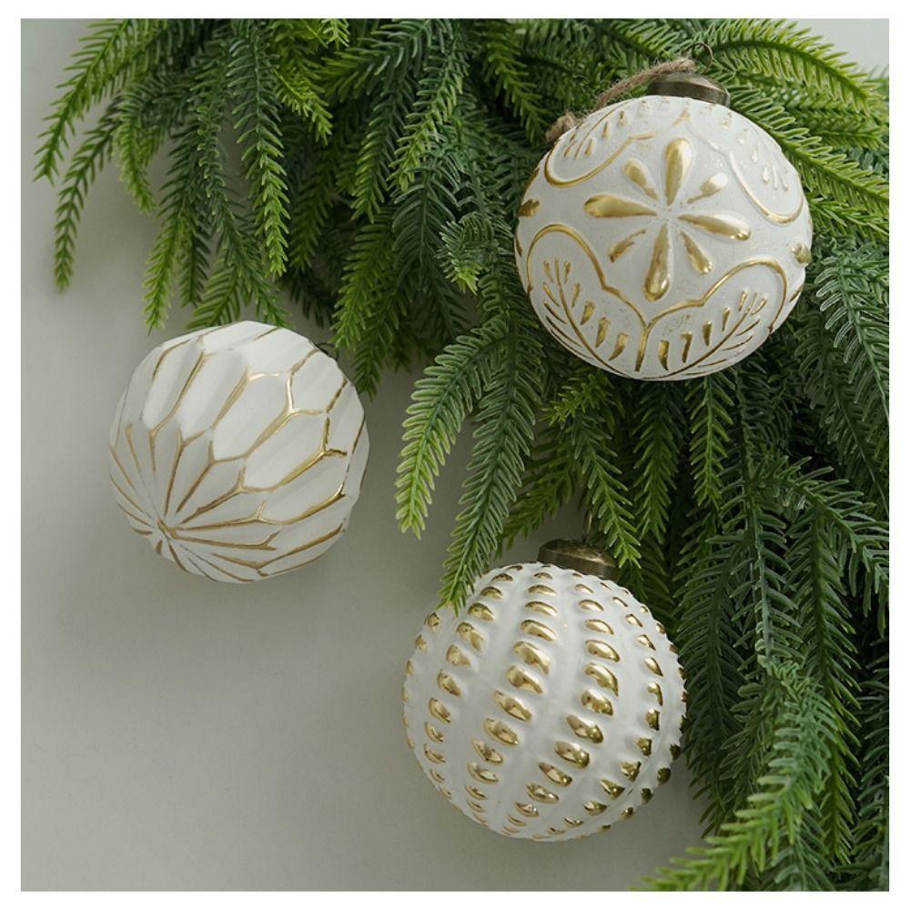 12PCS High-quality PVC Christmas Ball Set 8cm Multicolor Christmas Tree Balls Suspensable Xmas Ornament Ball Storefront