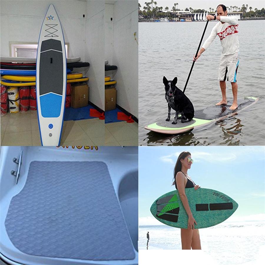 Non-Slip Traction Pad Deck Grip Mat 22in X 87in Trimmable EVA Sheet Strong Adhes