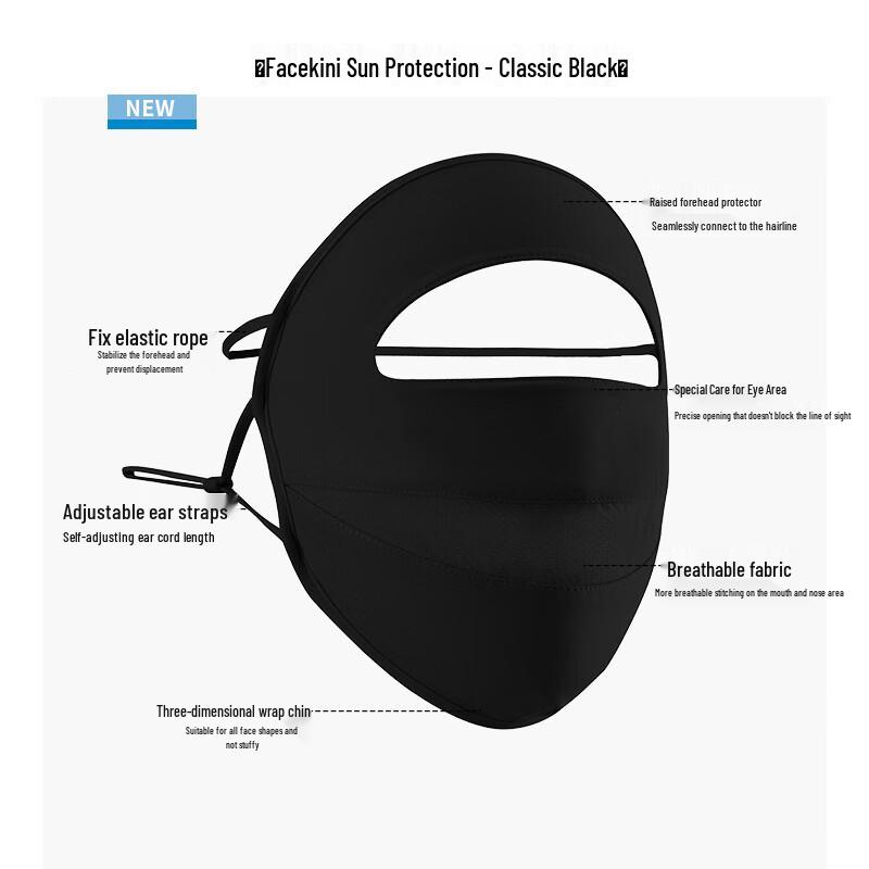 XiHong Ice Silk Sun Protection Face Mask