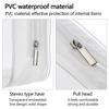 Zipper/Self Sealing Travel Organizer Transparent Printing Beautician Cosmetic Bag