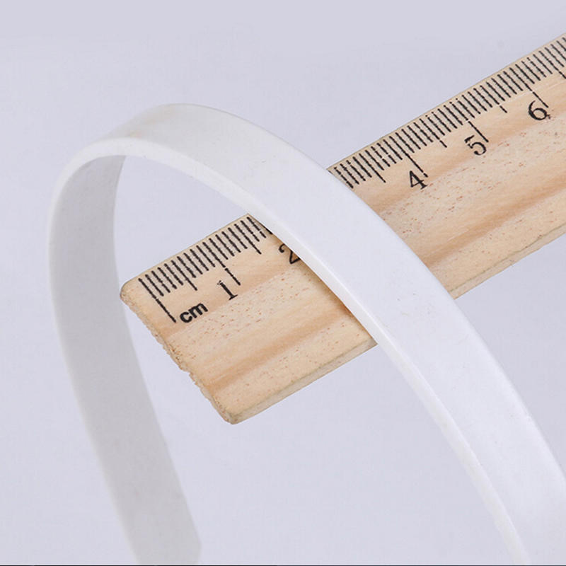 10Pcs 12Mm Blank Plain Plastic Headbands Diy Hair Band Accessory