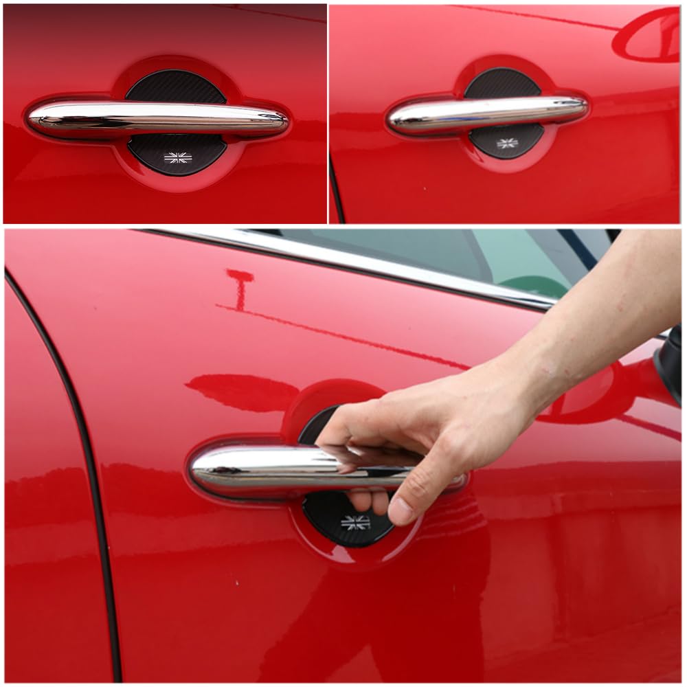 HEINMO Car Door Handle Wrist Protector Sticker Accessories Cooper S