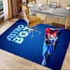1 Stück Astro Bot Abenteuer Teppich für Spielzimmer Schlafzimmer Wohnzimmer Sofa Heimdekoration, Kinder Spielbereich Teppich Rutschfeste Bodenmatte Y7238