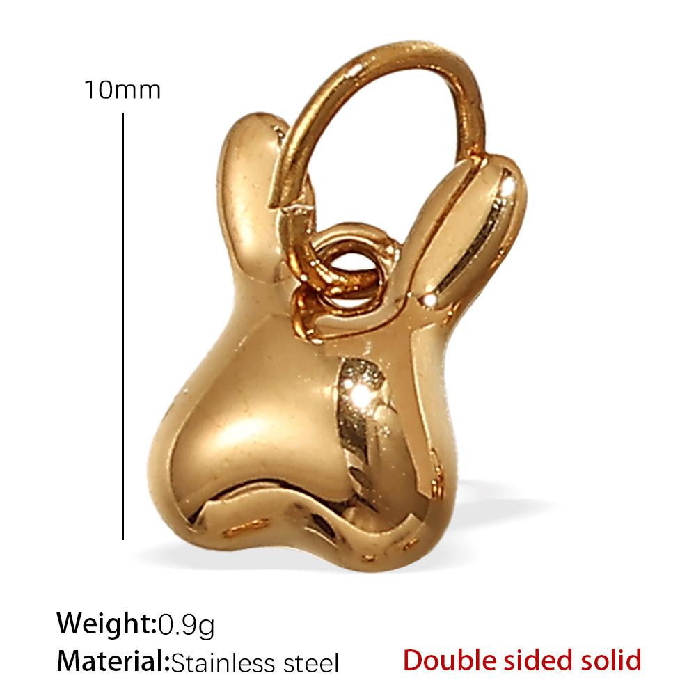 Accessories Simulation Three-Dimensional Pendant Cherry Penguin Heart Pendant Diy Homemade Necklace Pendant
