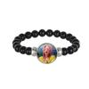 Demon Hunters Saja Boy Beaded Bracelet, Lumi Zoe Mira Black Bead Jewelry