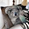 Süßer Koala Kissenbezug Modischer Quadratischer Kissenbezug Schlafzimmer Sofa Raum Ins Dekoration Freizeit