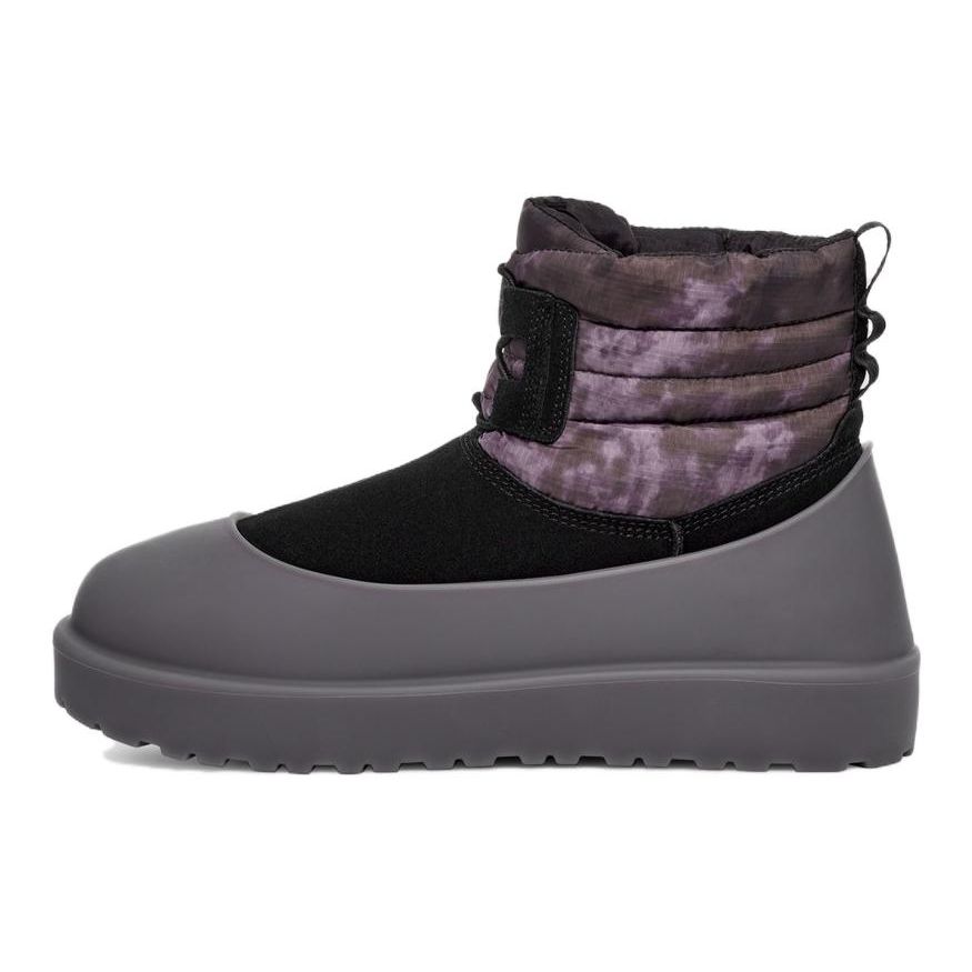 UGG Classic Mini Lace-Up Weather Smokescreen Ботинки Черные Мужские Кроссовки 1143990-BLK 40