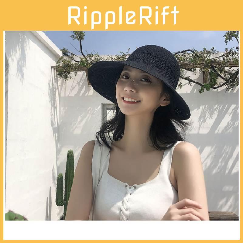 Cotton Mesh Sun Hat For Women With Wide Brim And Sun Protection Summer Outdoor Accessory