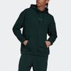 Adidas Originals R.Y.V. Logo Hoodie Solid Color Kangaroo Pocket Pullover Men hoodies Green H11484