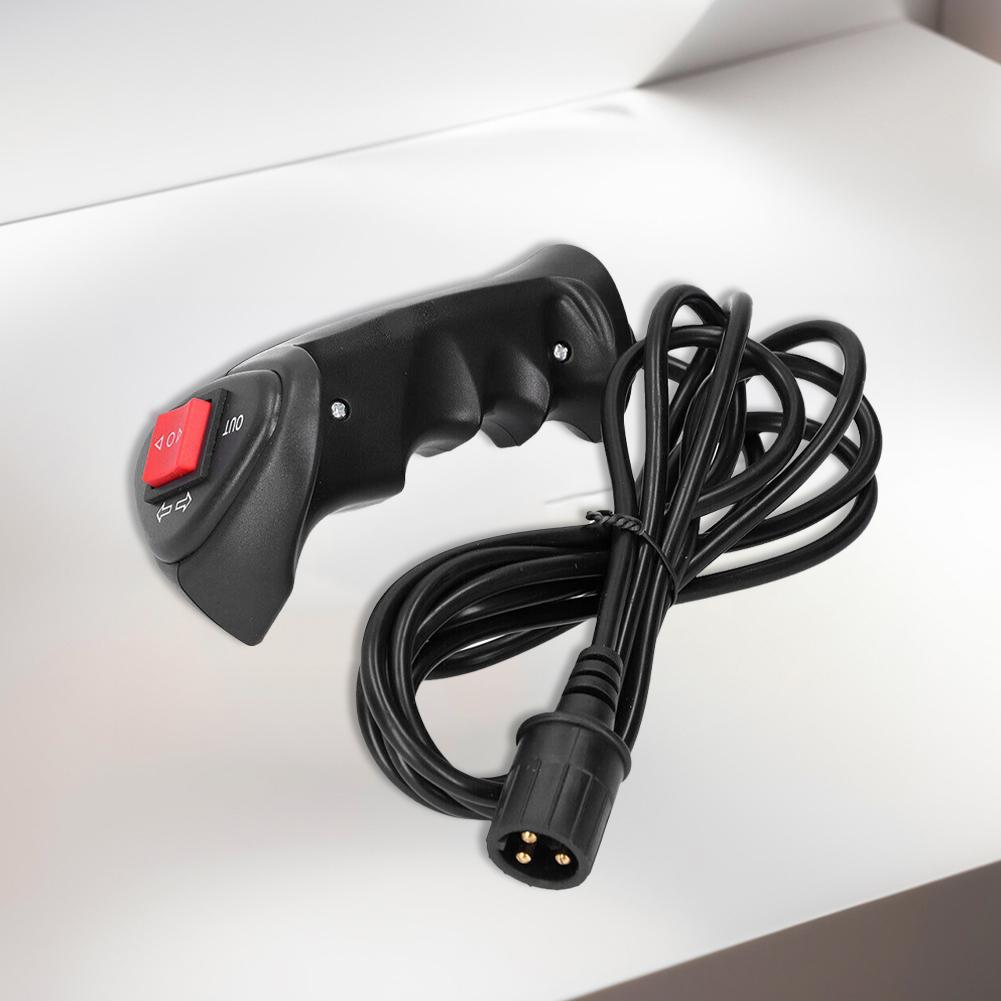 Electric Winch Remote Control Controller 3 Prong Winch Controller Replacement for Car Off‑Road Vehicle