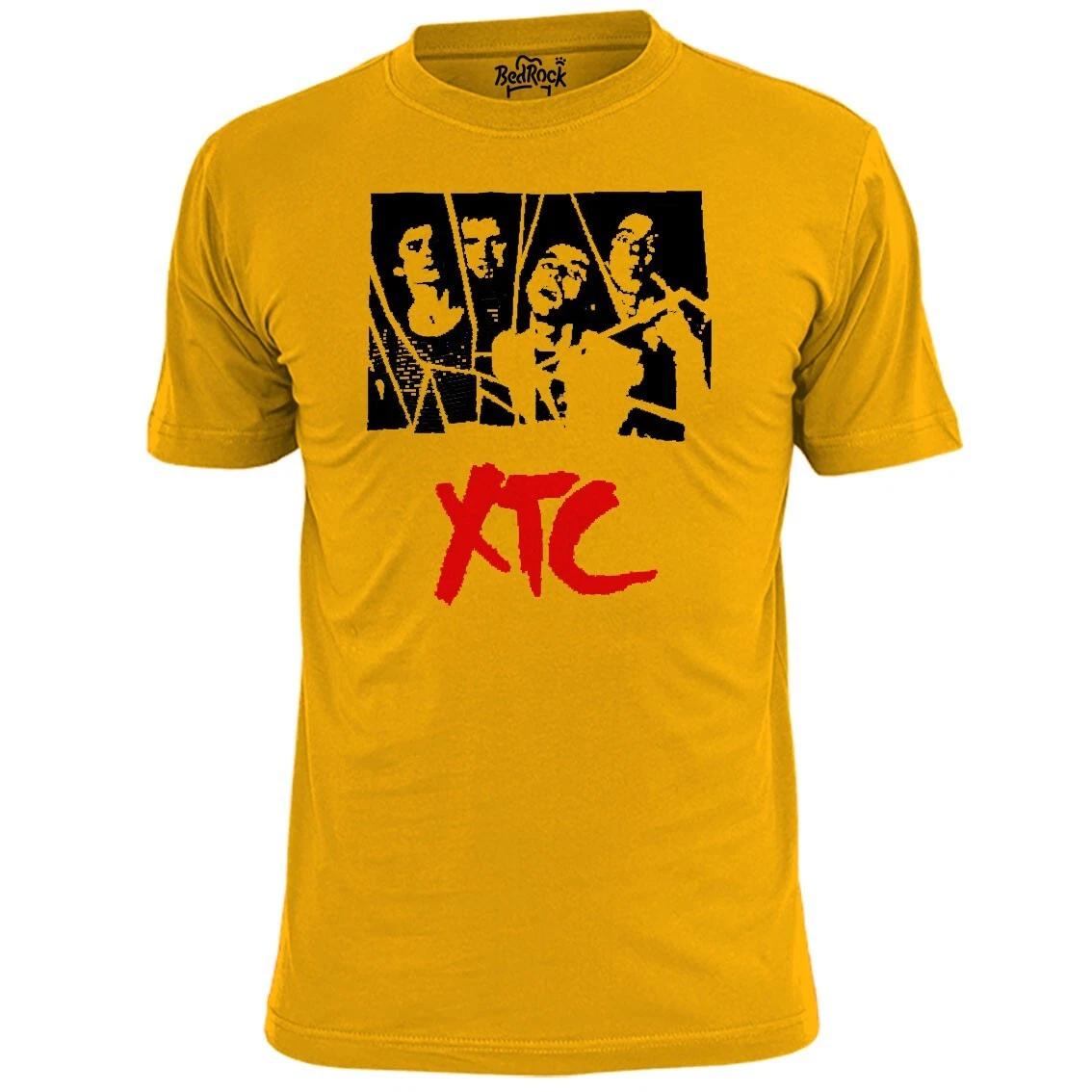 Mens Xtc Stencil Punk Rock T shirt 4XL