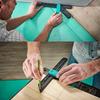 UYANGG Angle Quick Marker Bevel gauge Line Drawing DIY Measuring Tool Bevel Gauge adjustable with precise Angle ruler with lock