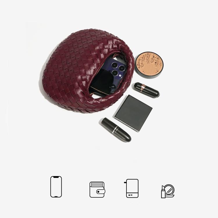 Nuova Borsa Mini Raviolo alla Moda per Donna, Borsa a Tracolla e Spalla con Catena di Lusso, Elegante Borsa a Mano Versatile