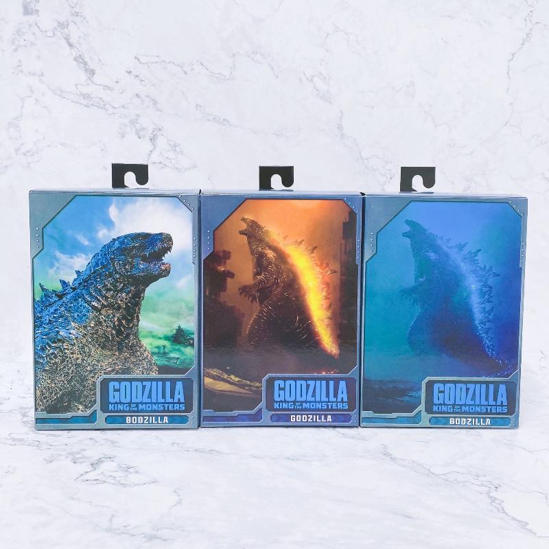 16CM Atoombom Shin Gojira Godzilla Koning der Monsters Godzilla Geëvolueerde Versie Roze Blauw Oranje Zwart Achterkant Actiefiguur Model