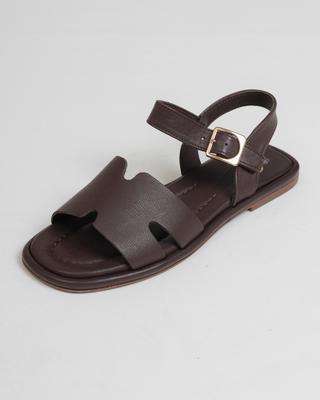 Sandalen Aquamarin 29633 36 braunes Leder
