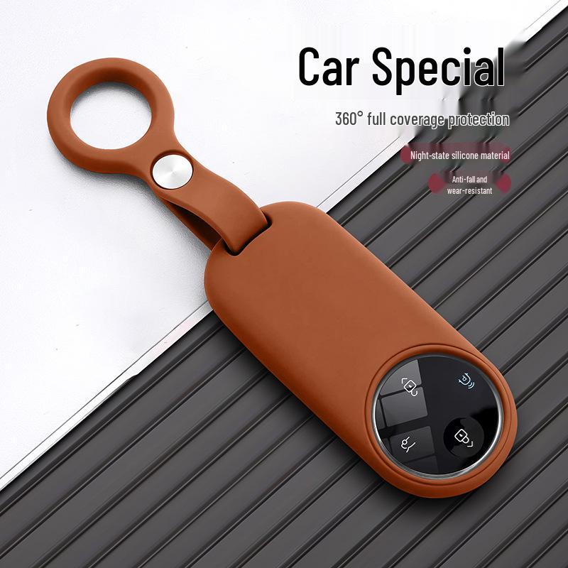 AITO M7/M8/M9/M5 2025-26 Car Key Shell Buckle - Full Coverage, High-End Design