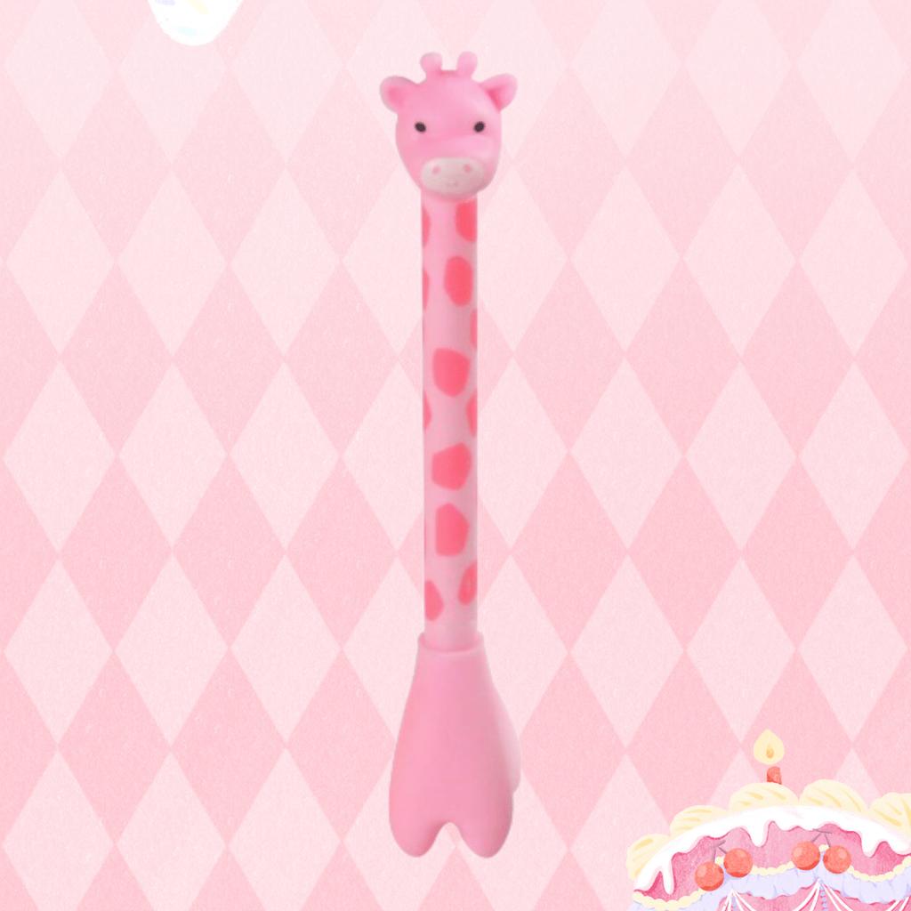 Cute Giraffe Neutral Pen with Realistic Design, Black Pen Core for Smooth and Exquisite Writing, Suitable for Back To School Learning and Stationery
