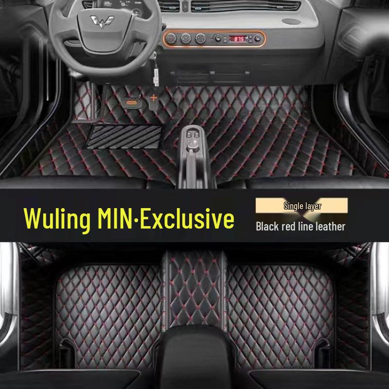 Doppellagige Türschwellen & Fußmatten für Wuling Hongguang MINI EV
