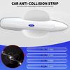 Car Door Anti-collision Silicone Pad Self Adhesive Buffer Bumper Mute Protection Pad For Ford Ranger Focus Kuga Mustang Mondeo