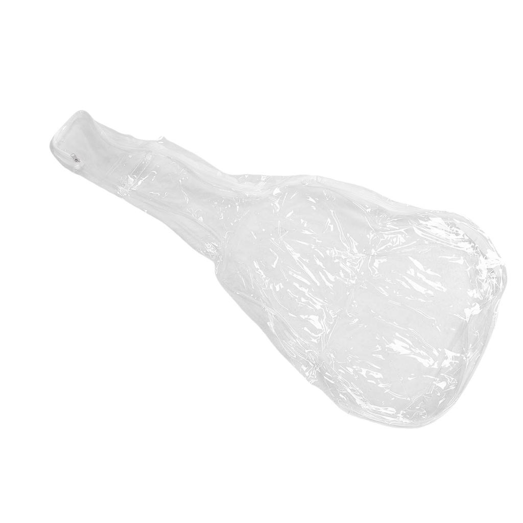 Guitar Dust Cover Transparent Water Proof PVC Guitar Dust Storage Bag for 40 41 Inches