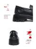2025 Thick-Soled Black Height-Boost Men's Casual Slip-On Loafers