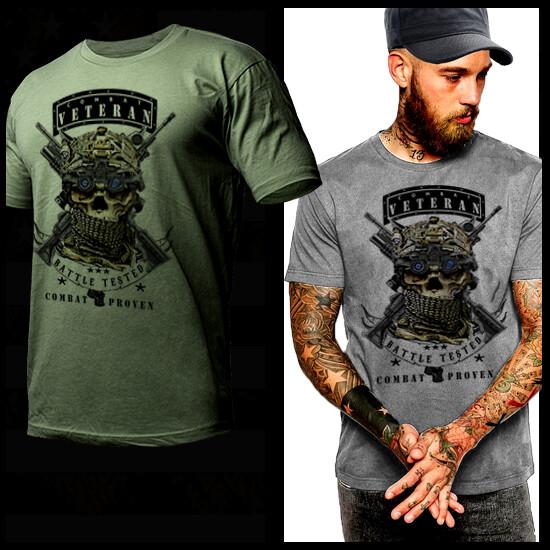 Combat Veteran  Infantry, Machine Gunner, Sapper, Sniper, Artillery Tee Unisex T-Shirt XXL