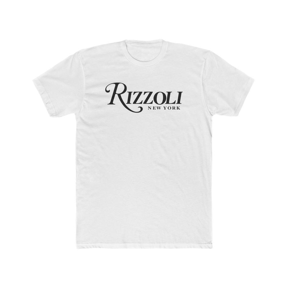 

RIZZOLI Bookstore Men#039;s Cotton Crew Tee New York City Manhattan Unisex T-Shirt XXXL