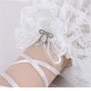 Lolitas Lace Gloves Layer Ruffle Hand Sleeves Elastic Bracelet for Halloween,Wedding,Party,Masquerade,Nightclub