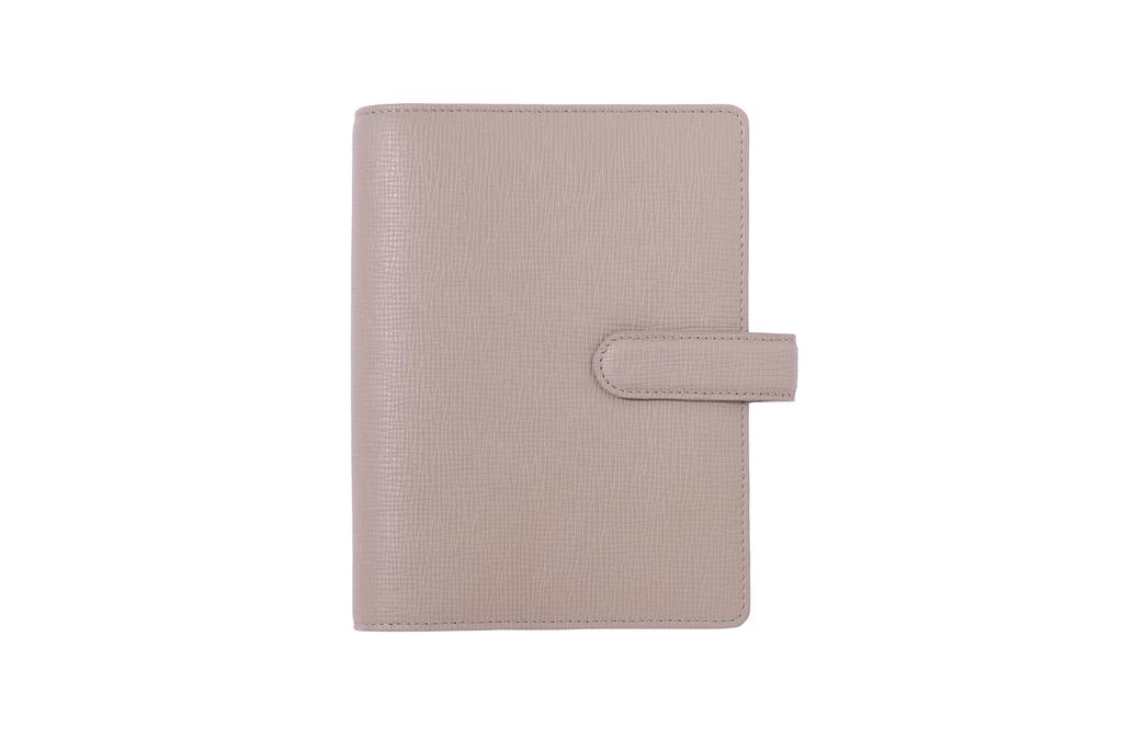 Franklin Planner Gnome Snap Binder, 23mm, Compact, Greige, 86206