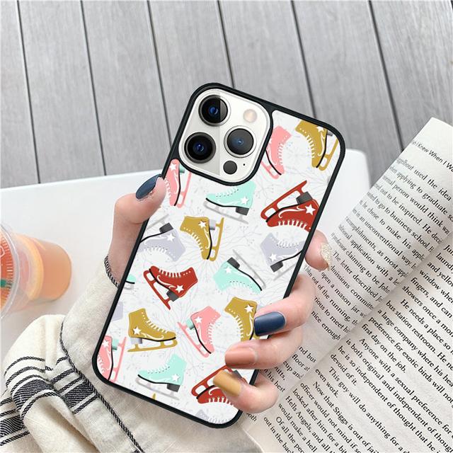 

Чехол-ракушка для фигурного катания, спортивных танцев, для iPhone 17 Air 15 16e 14 13 12 Pro Max 11 Pro Max Plus, чехол для телефона iPhone 16pro