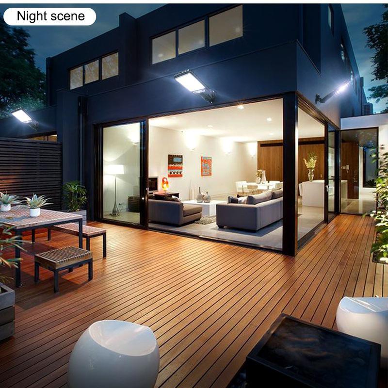 Solar-Powered Rotatable Outdoor Garden & Courtyard Light