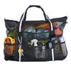 Vacation Beach Bags Mesh Beach Bag Swim Pool Bag Beach Tote Bag Zipper Closure
