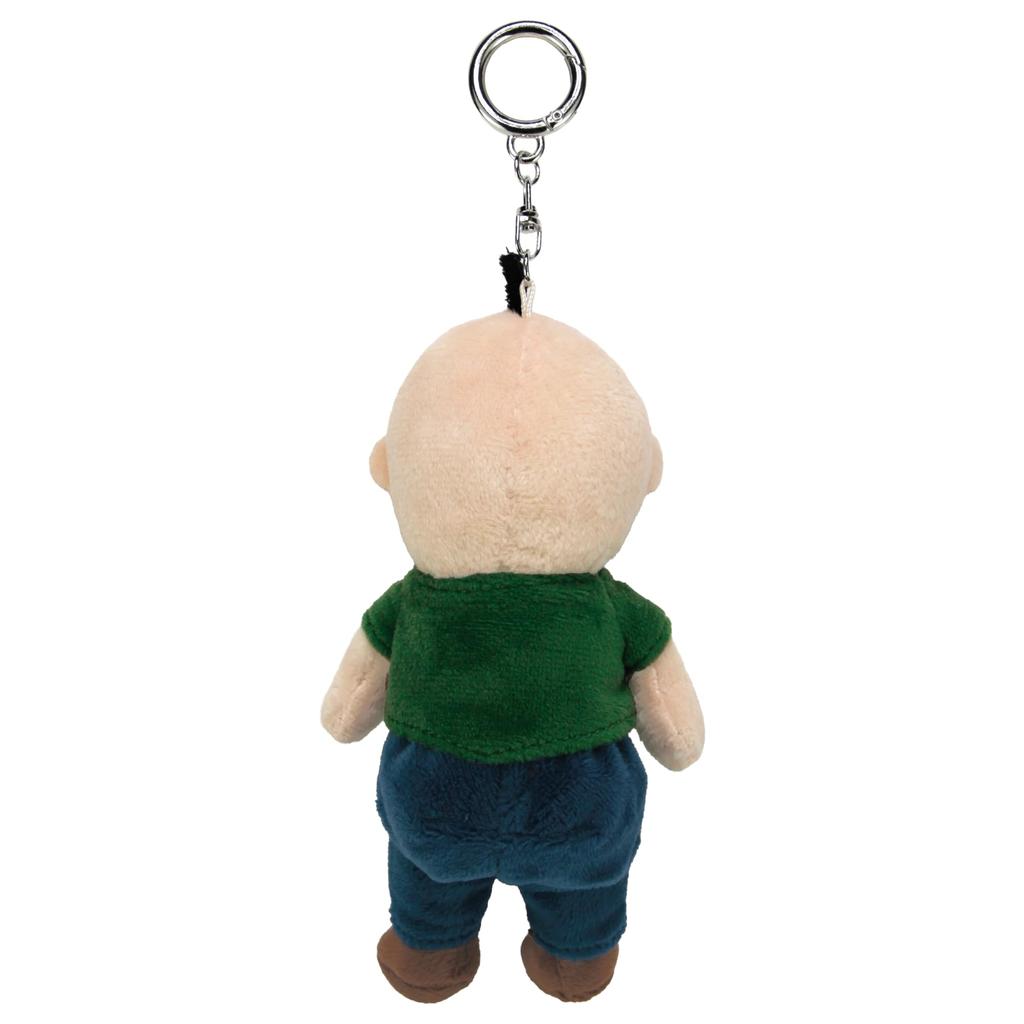 Panpankunův denní plyšový maskot Panpan vyplazuje jazyk