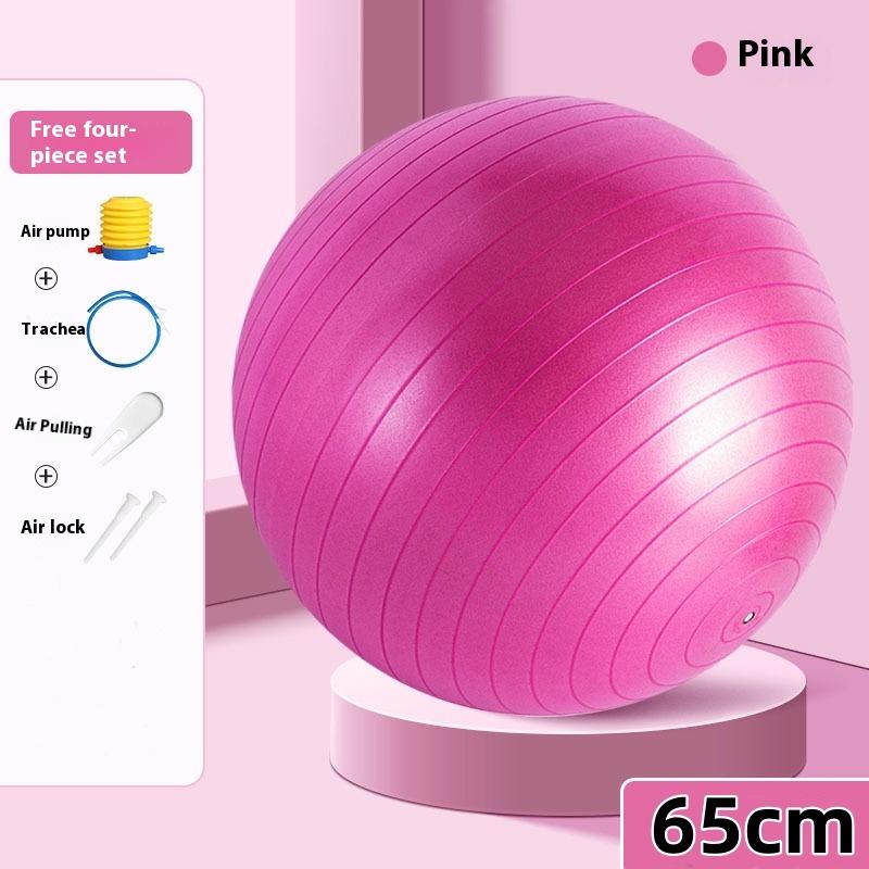 

65/75/85Cm Thickened Explosion-Proof Yoga Balance Ball Postnatal Period Rehabilitation Ball Pilates Equipment Home Gym Equipment
