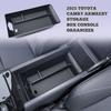 For Toyota Camry 2025 9th Gen (LE/SE/XLE/XSE) Center Console Organizer Storage Box Armrest Car Interior Car Tray Accessories
