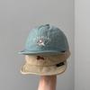 Korean Style Puppy Baseball Cap Letter Embroidery Children's Hat Summer Kid Sunhat  Girls