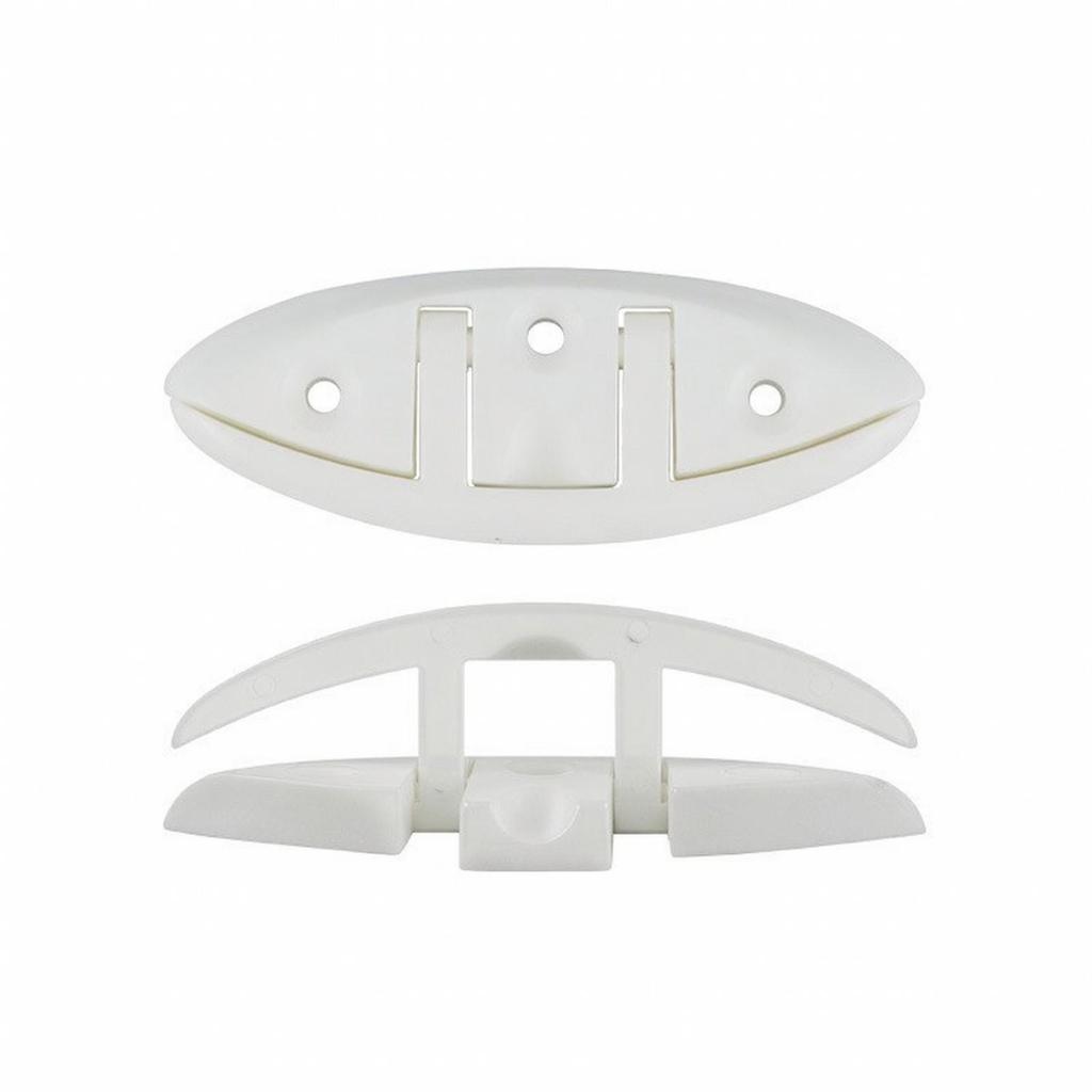 Marine Grade Nylon Cleat Compact Folding Boat Easy Installation for Boats