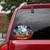 Tri Mishki WCS824 15X10cm Strategic Rocket Forces PBCH Car Sticker PVC Coloful Decals Motorcycle Accessories Sticker