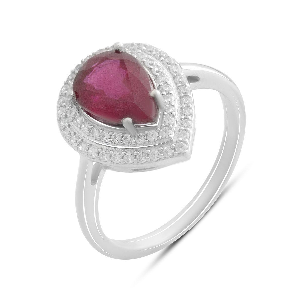 

Серебряная подвеска с рубином 3.001ct (2182443)