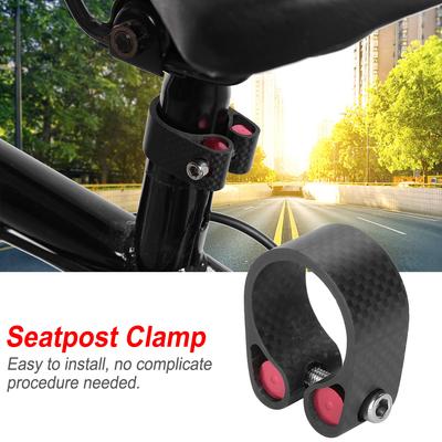 Carbon Road Mountain Bike Seat Post Clamp Seatpost Locking Clamps (for 27.2mm)