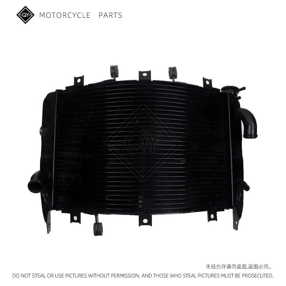 LQYL Motorbike part Aluminium Cooling water cooler Radiator For KAWASAKI NINJA ZX-6R ZX6R ZX 6R ZX636 636 600 2003 2004 03 04 High Quality