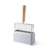 Cat Litter Shovel Set Candy Color Large Wooden Handle Cat Toilet Cleaning Poop Scoop Tools Pet Cleaning Accessories Supplies