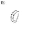 G23 Titanium Implant Grade Hinged Seamless Earrings Clicker Hoop Ring for Cartilage Helix Rook Septum Daith Tragus Conch