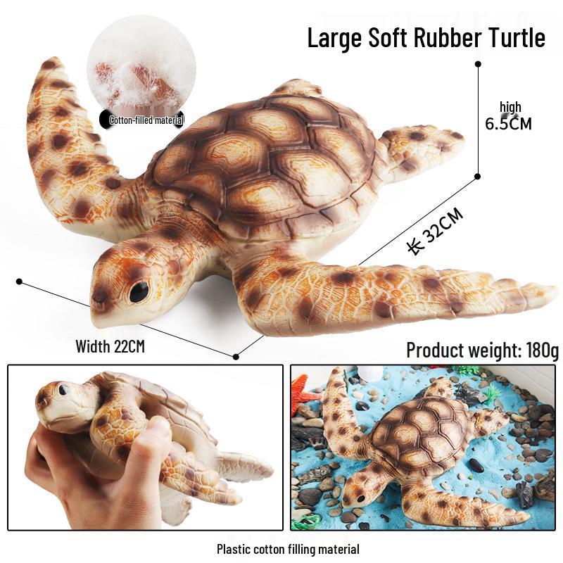 Children's Soft Rubber Marine Animal Toys: Killer Whale, Great White Shark, Beluga, Blue Whale, Dolphin, Sperm Whale Models