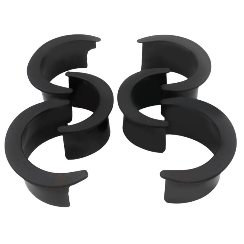 6 sztuk Koszyk do bilarda Kieszeń na odpady stołu bilardowego Wytrzymały Uchwyt do przechowywania kieszeni stołu bilardowego Łatwy w użyciu