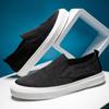Men Vulcanized Shoes Lightweight Canvas Shoes New Fashion Mens Casual Shoes Breathable Walking Shoes Comfy Loafers Soft Sneakers