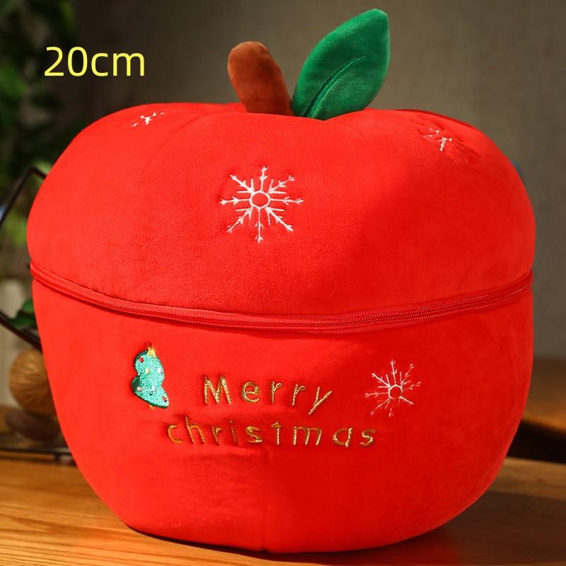 Creative Christmas Gift Stuffed Reindeer Doll Apple Plush Toy Christmas Tree Doll Creative Xmas Present Home Decor Decorative