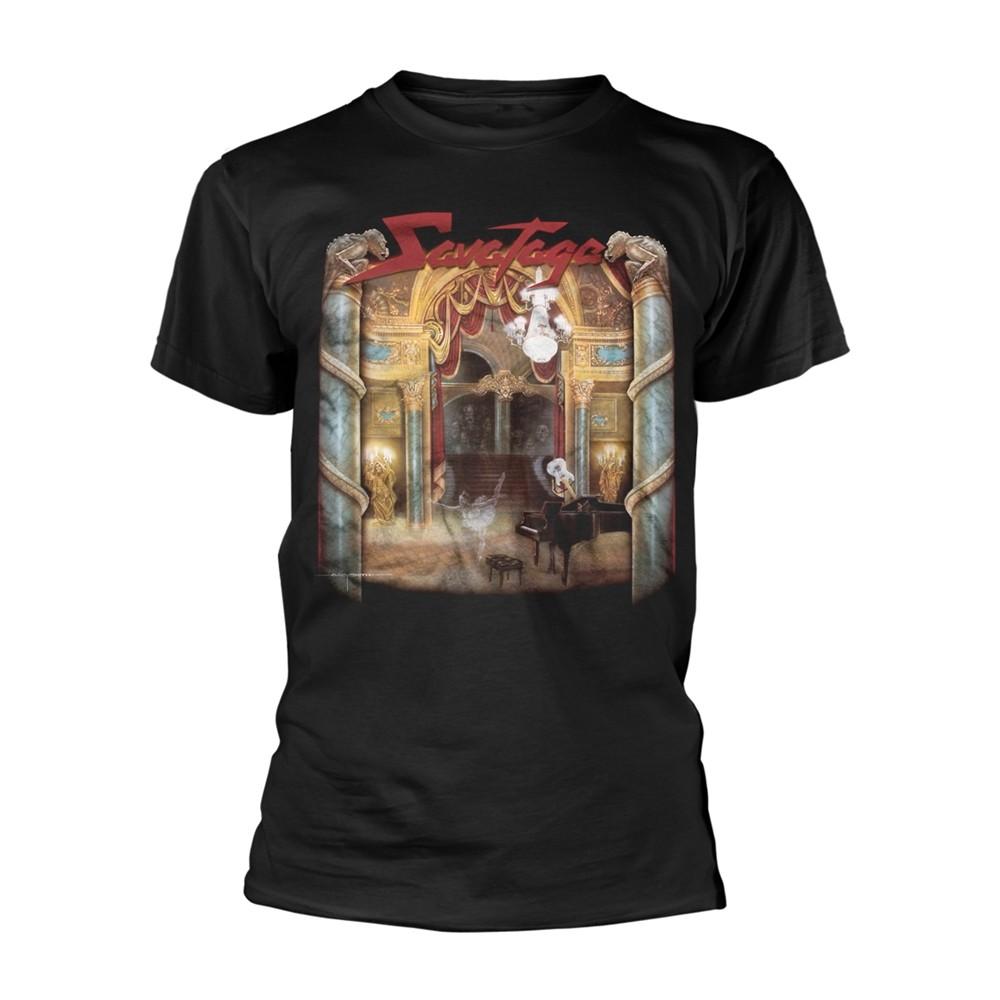 SAVATAGE - GUTTER BALLET BLACK T-Shirt Small XL